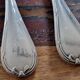 Christofle - Set of 2 fish knives, Rubans croisés model, in silver-plated metal