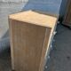 Bleached commode