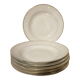 Lot 6 porcelain plates.