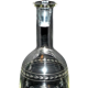 Carafe ancienne gravée frise de laurier 1900