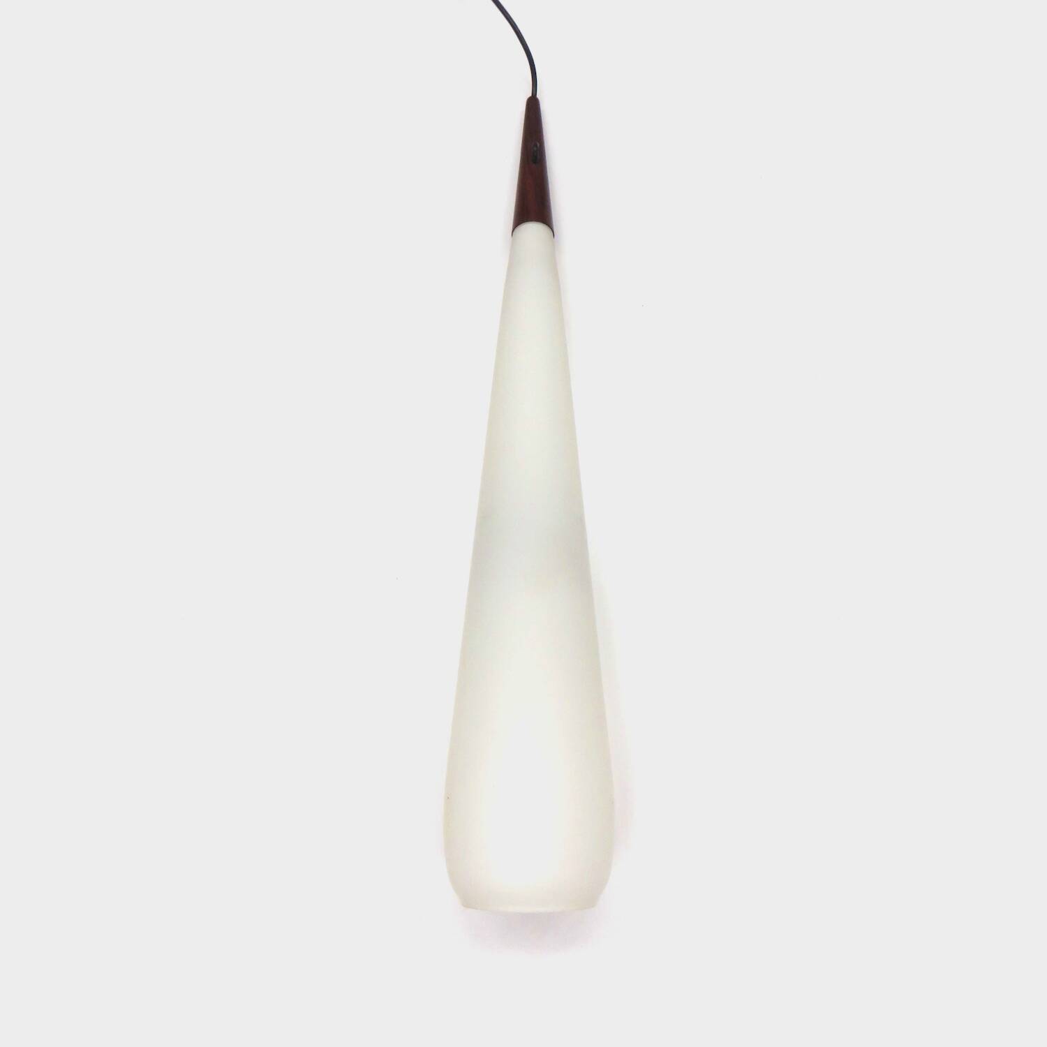 Mid century modern Scandinavian drop pendant lamp, Sweden 1957