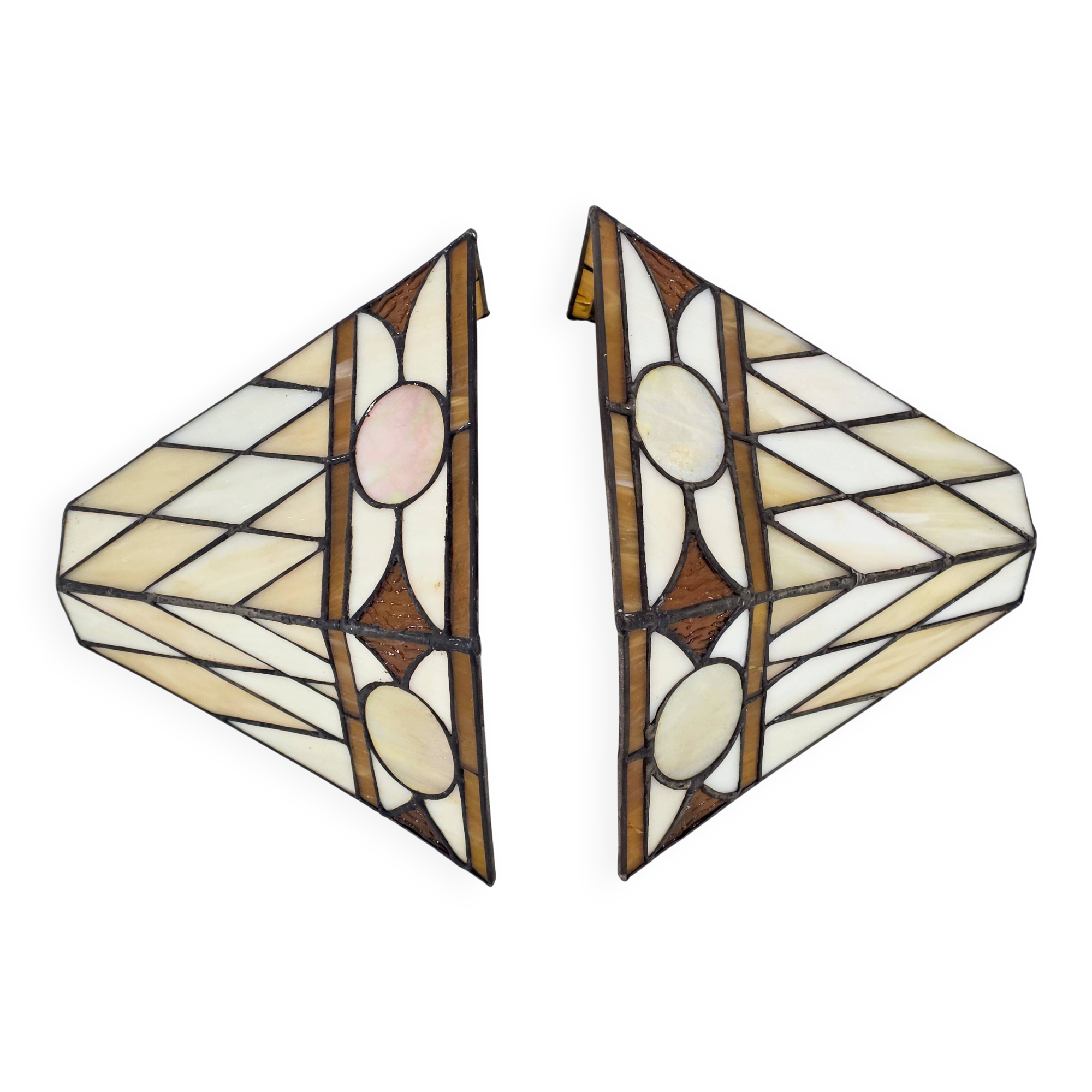 Pair of Art Deco wall sconces