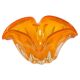 Mid-Century Orange Murano Glass Ashtray, Italy, 1970s
