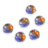 Lot de 6 dessous de verre vintage Villeroy & Boch modèle « Acapulco »
