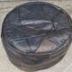 Pouf marocain en cuir 1960