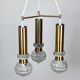 3 globe pendant chandelier