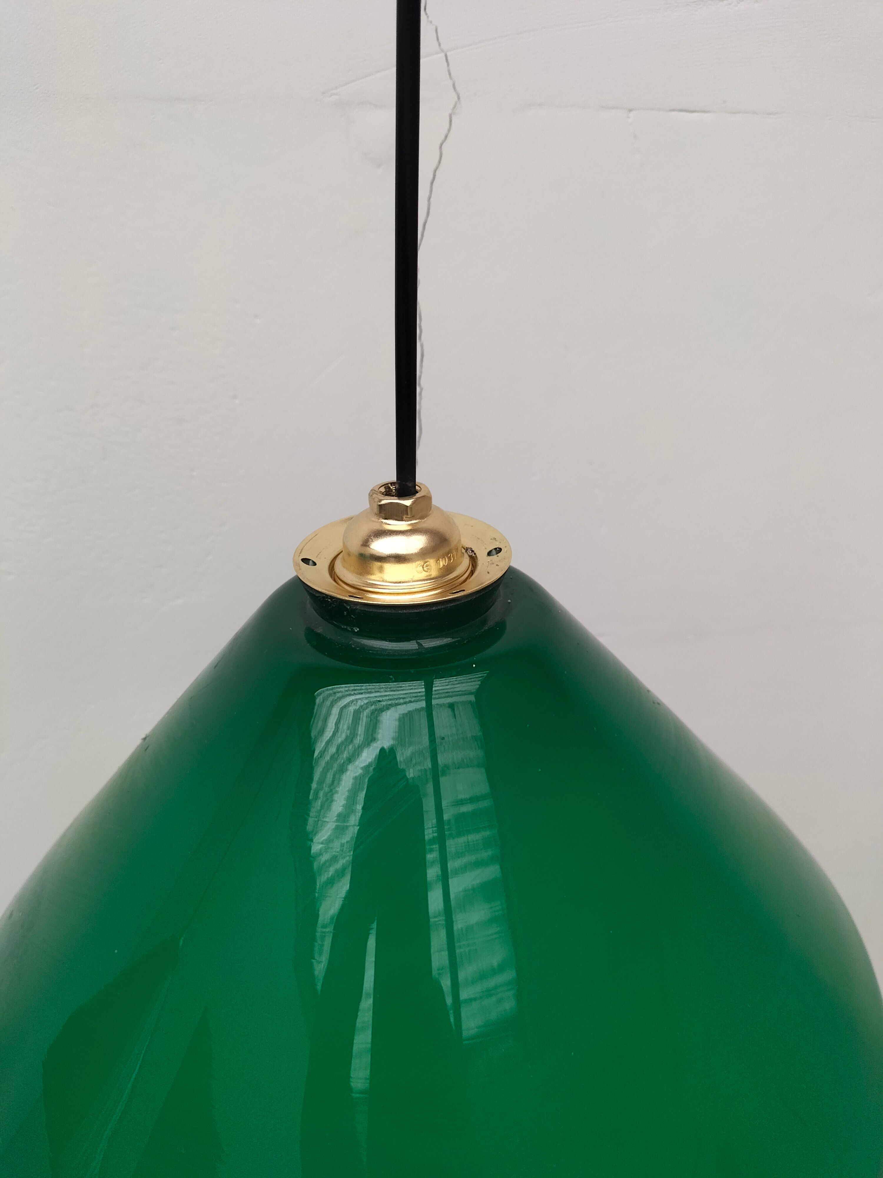 Green opaline pair