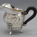 Ancien pot a lait cremier en argent massif minerve maison cardeilhac paris xix