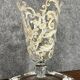 luxurious crystal vase and tray set / Murano - Baccarat