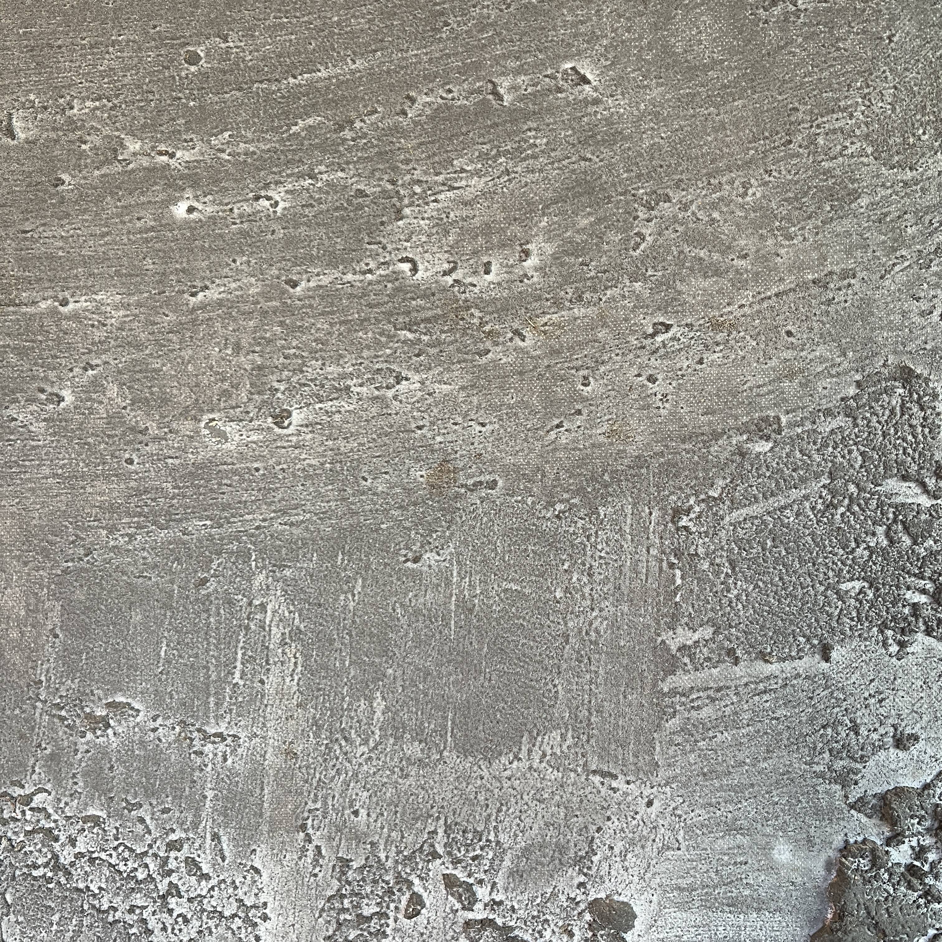 Brutalist abstract painting, louis-marie londot, oil on canvas 1964