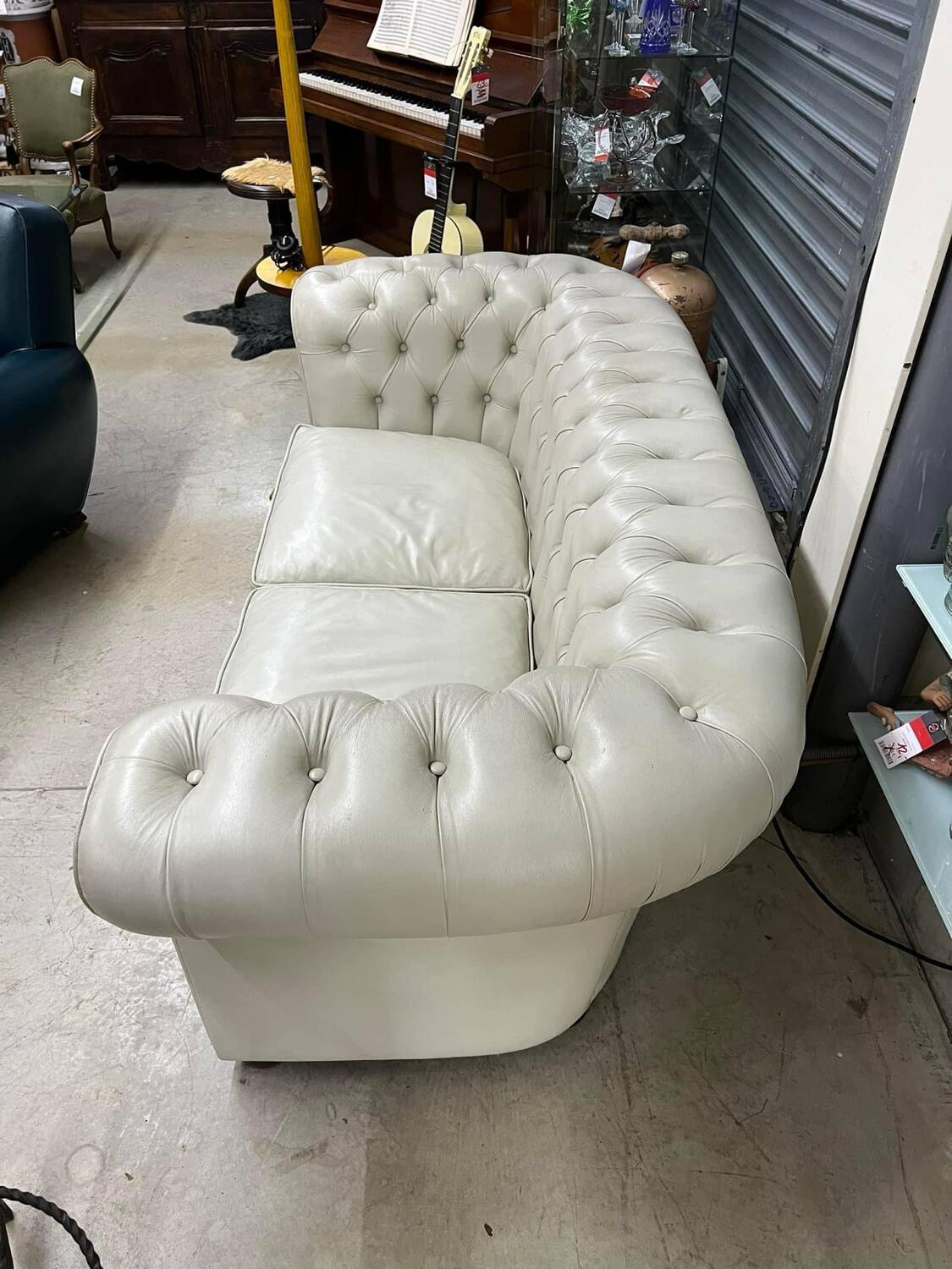 Genuine vintage Chesterfield sofa