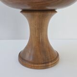 Vintage Scandinavian candy box from the 1960s in walnut and rosewood