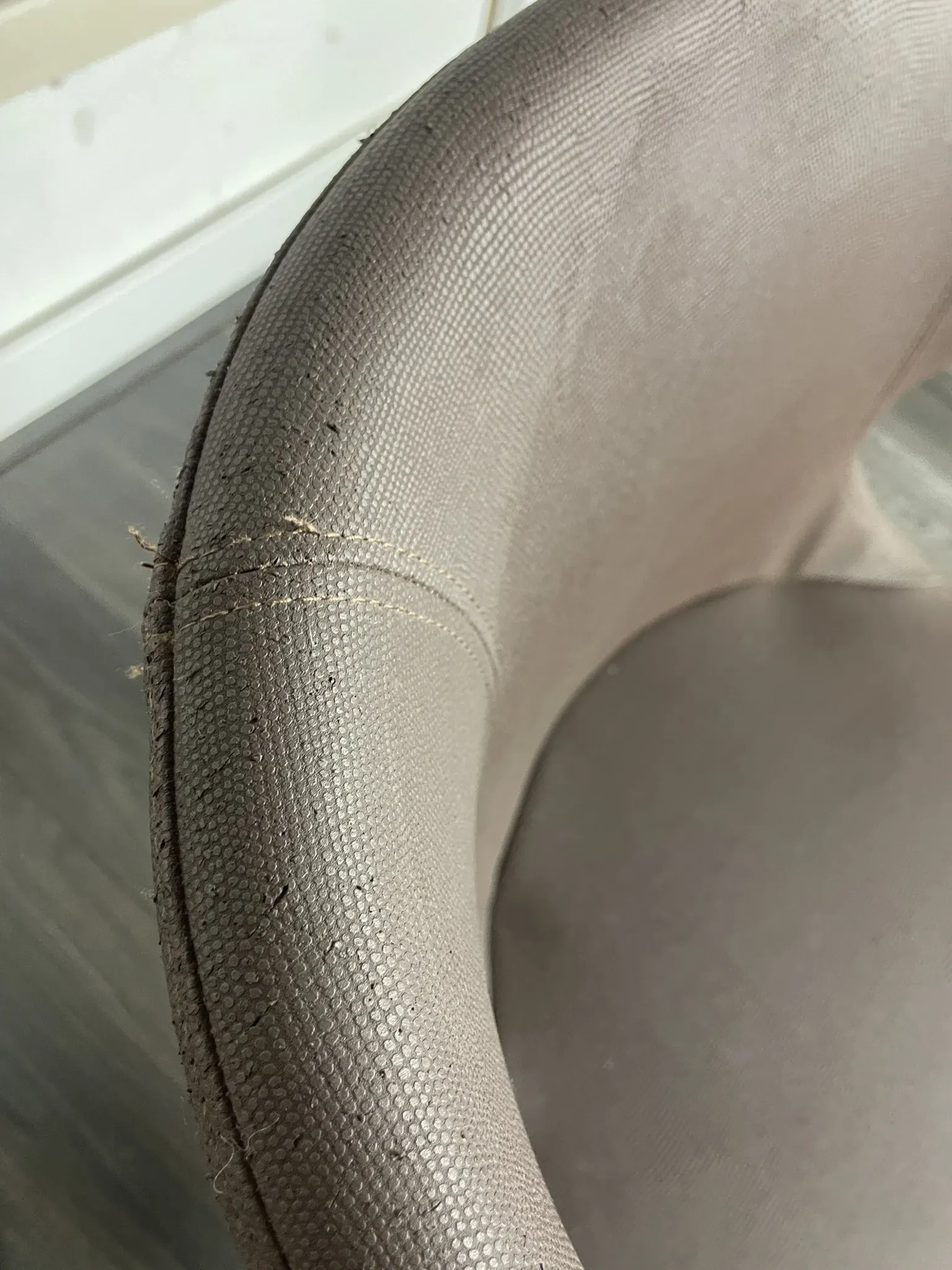 Pair of faux leather armchairs from the 1980s