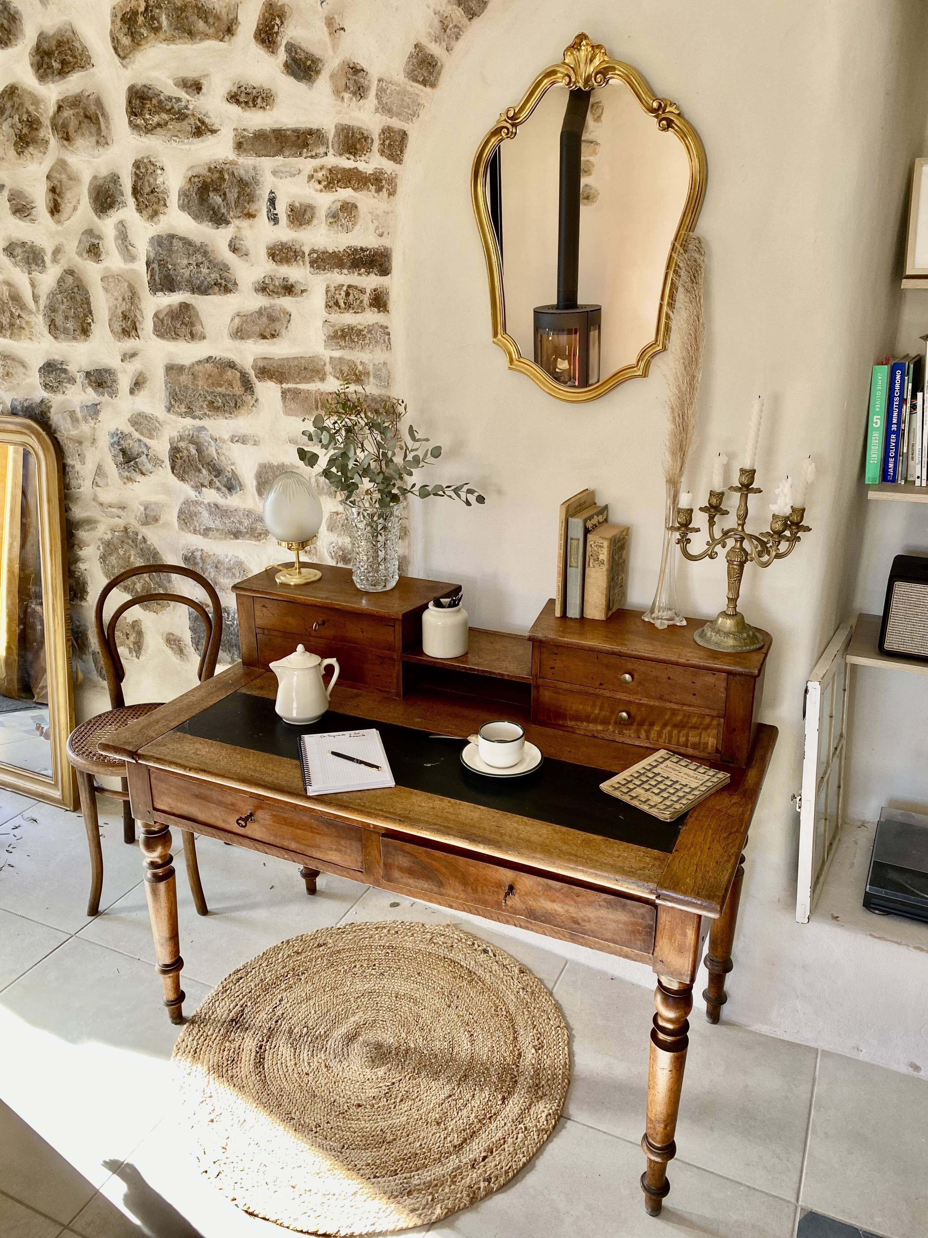 Bureau ancien style Louis Philippe