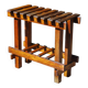 Ancienne table console de ferme en bois massif