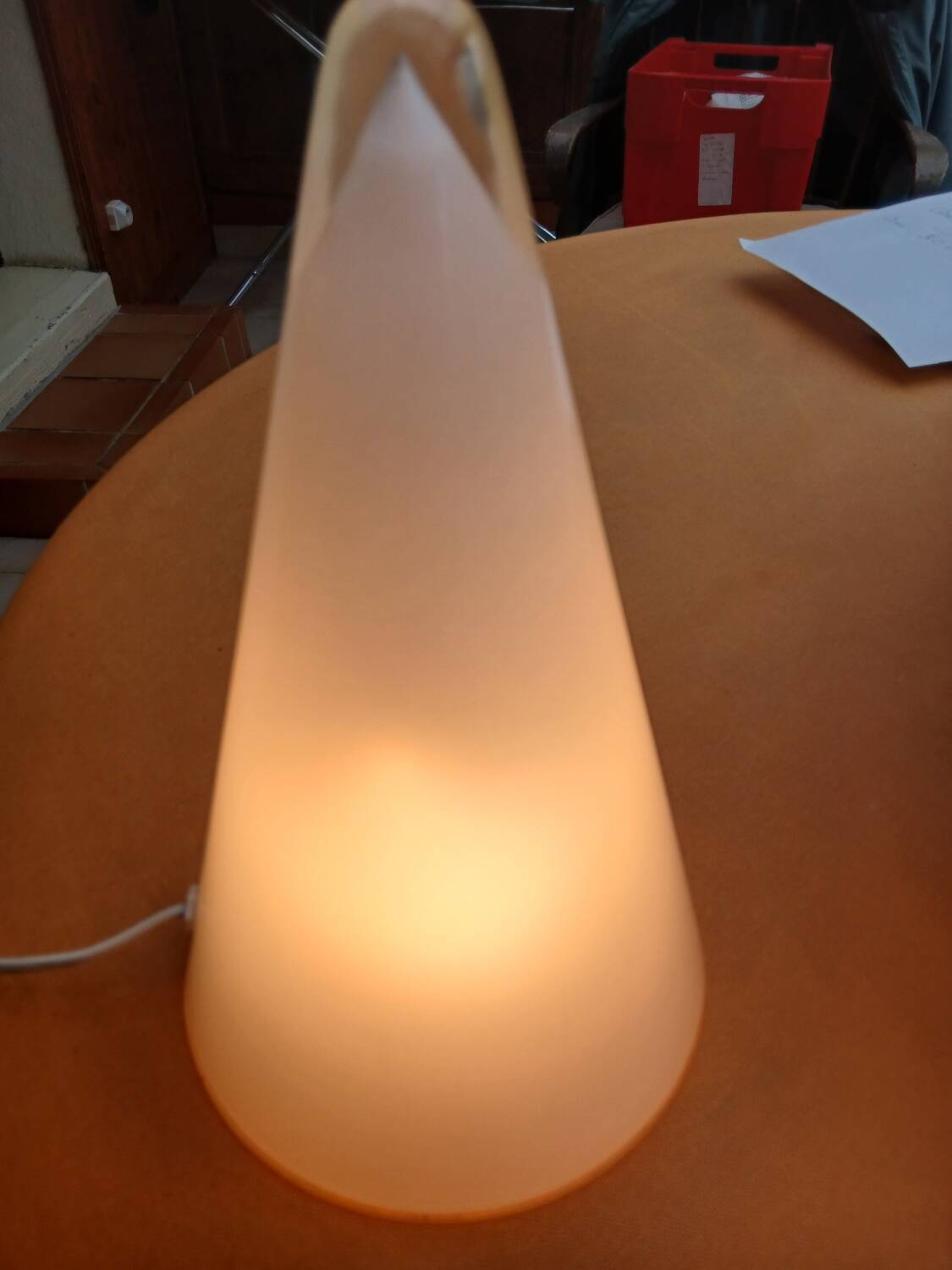 Teepee lamp
