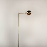 Swedish Brass Floor Lamp, Model G 230 by Bergboms 1960.