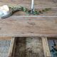Grande table basse de ferme