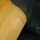 Harvink Mazurka Black Leather Sofa 1980s