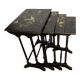 Set of 4 wooden nesting tables, Napoleon III