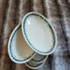 4 antique dishes in ironstone from Badonviller