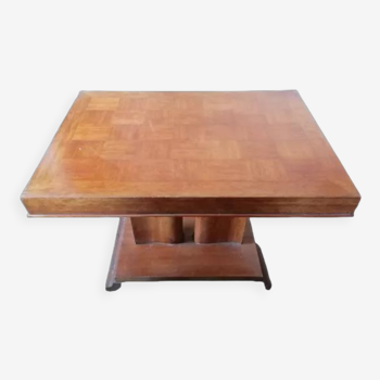 Marquetry coffee table