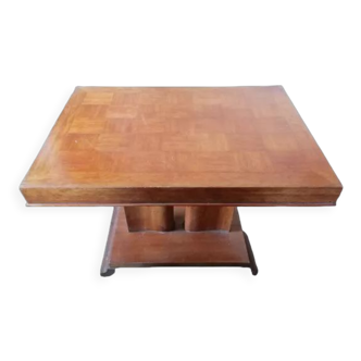 Table basse en marqueterie