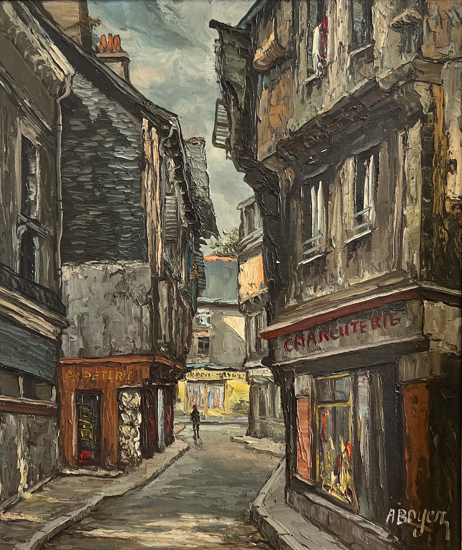 Oil on canvas by Andre Boyer - Painting