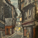 Oil on canvas by Andre Boyer - Painting