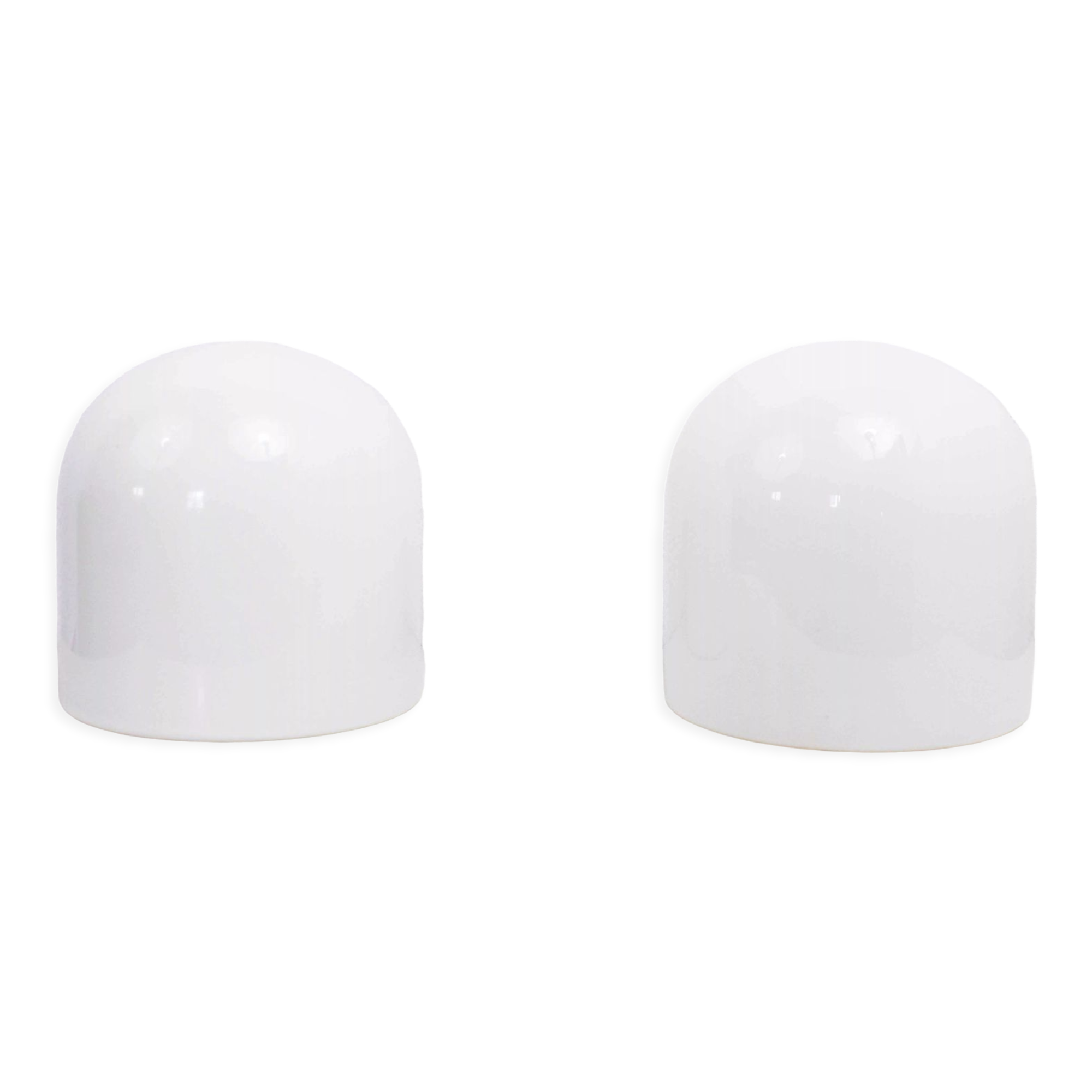 Pair of ceiling lamps Hamolite 1930