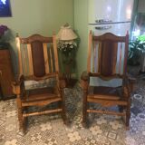 Fauteuils à bascule Cubains
