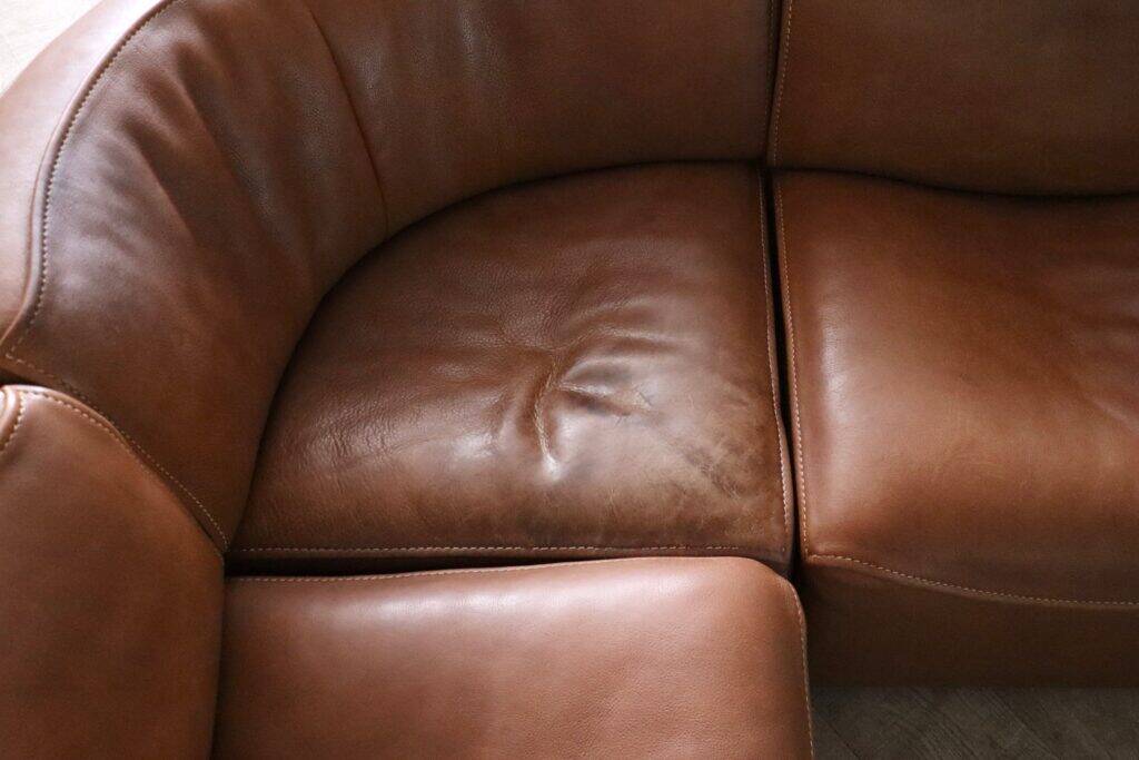 Canapé en cuir modulaire De Sede DS 15 XL, Suisse, années 1970