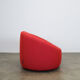 Red Pumpkin chair and ottoman by Pierre Paulin for Ligne Roset