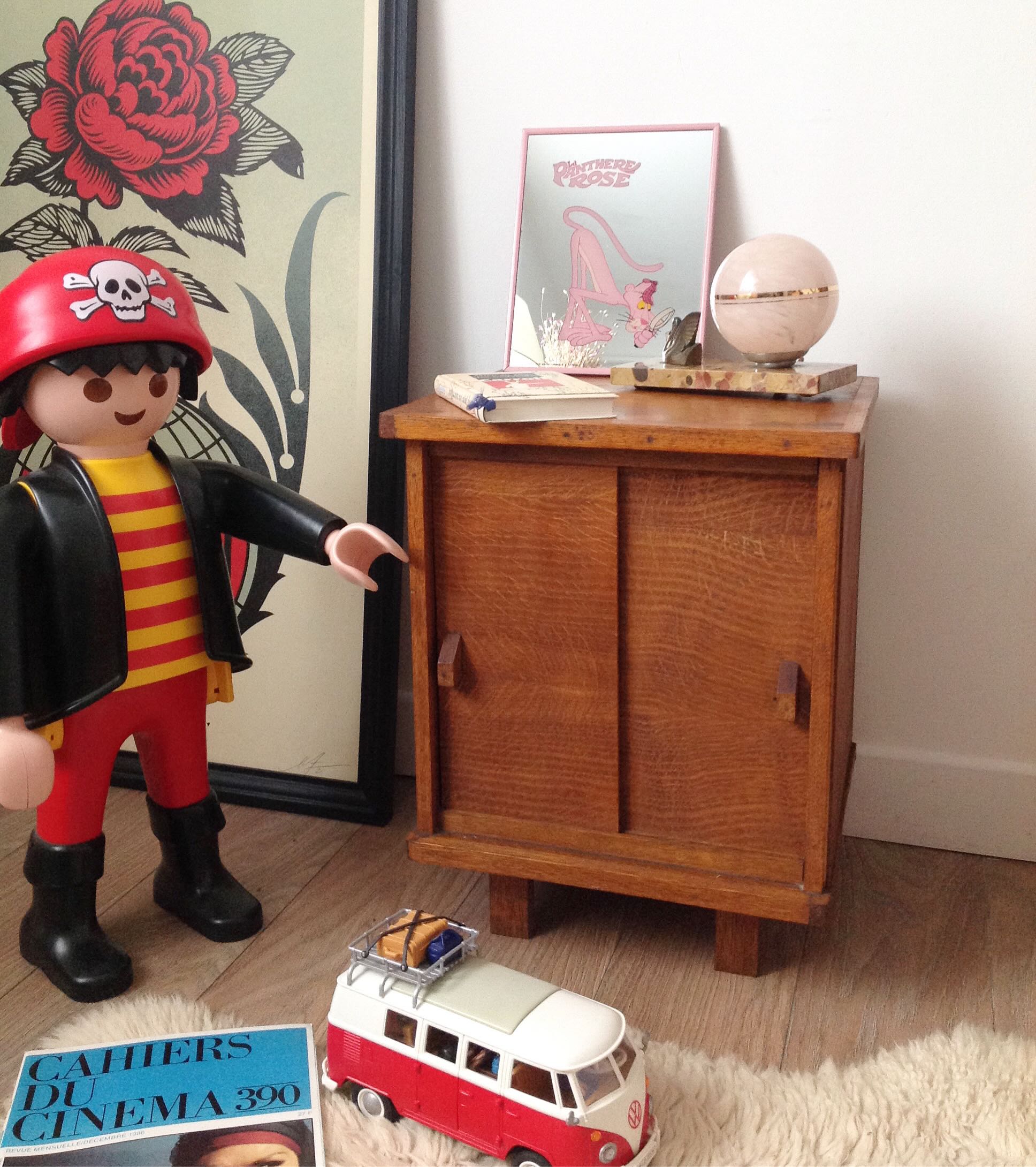 Art Deco bedside lamp