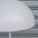 Lacquered metal floor lamp from the 80s