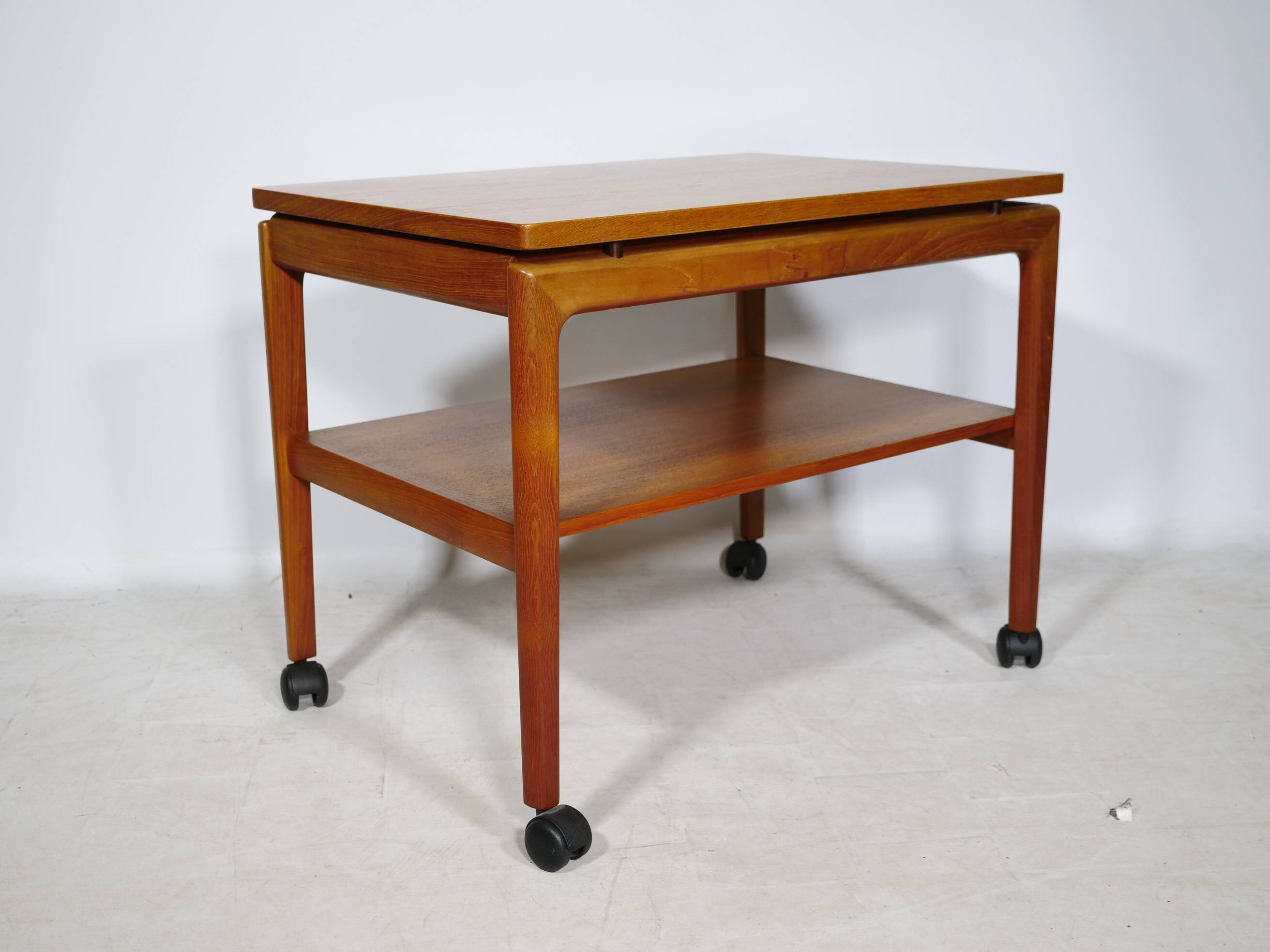 Teak Serving Trolley Senator Series by Ole Wanscher for France & Son, 1960s
