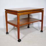 Teak Serving Trolley Senator Series by Ole Wanscher for France & Son, 1960s