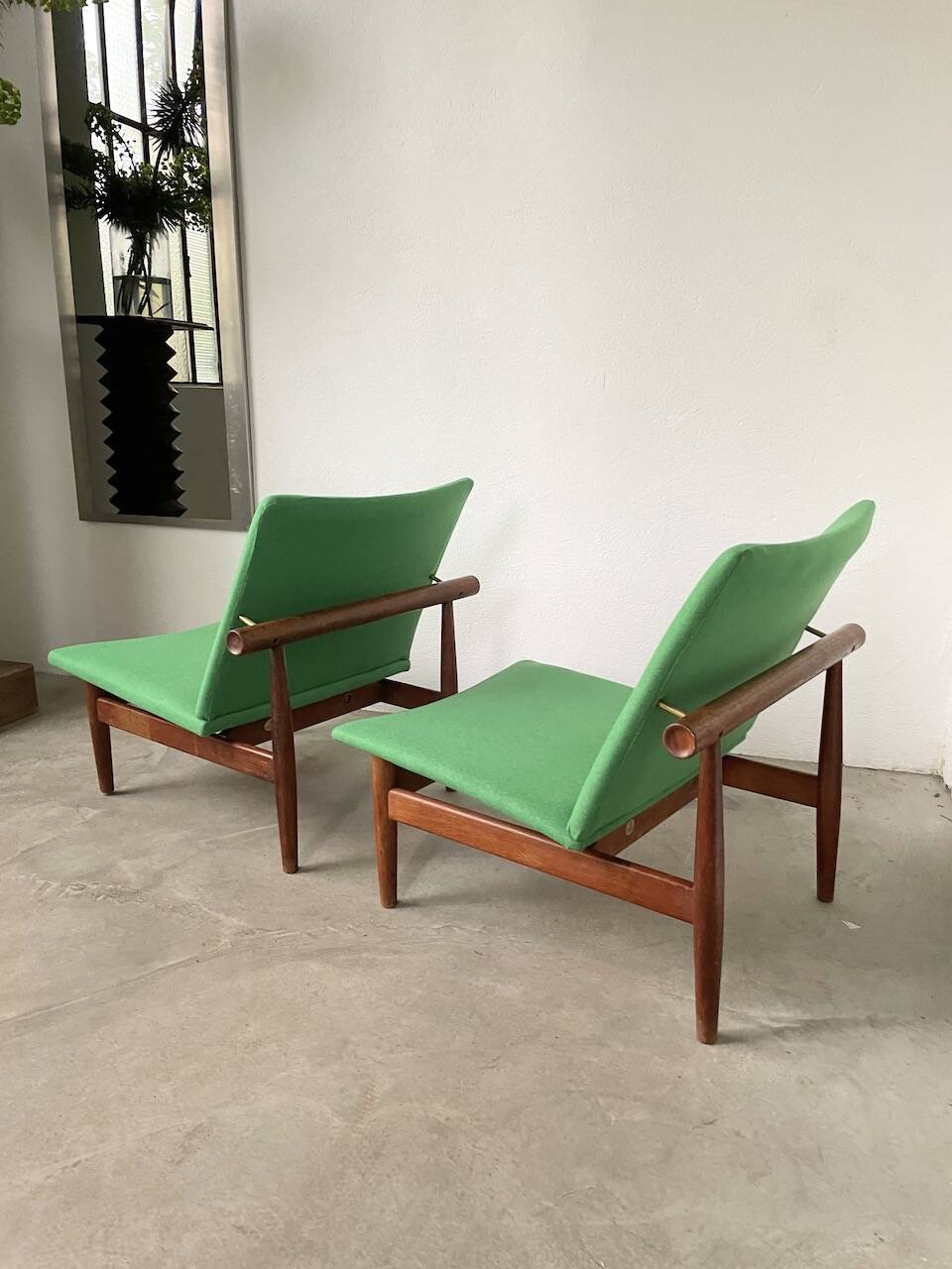 Pair of Finn Juhl Armchair model “Japan” France & Son