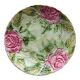 Assiette barbotine fin XIX