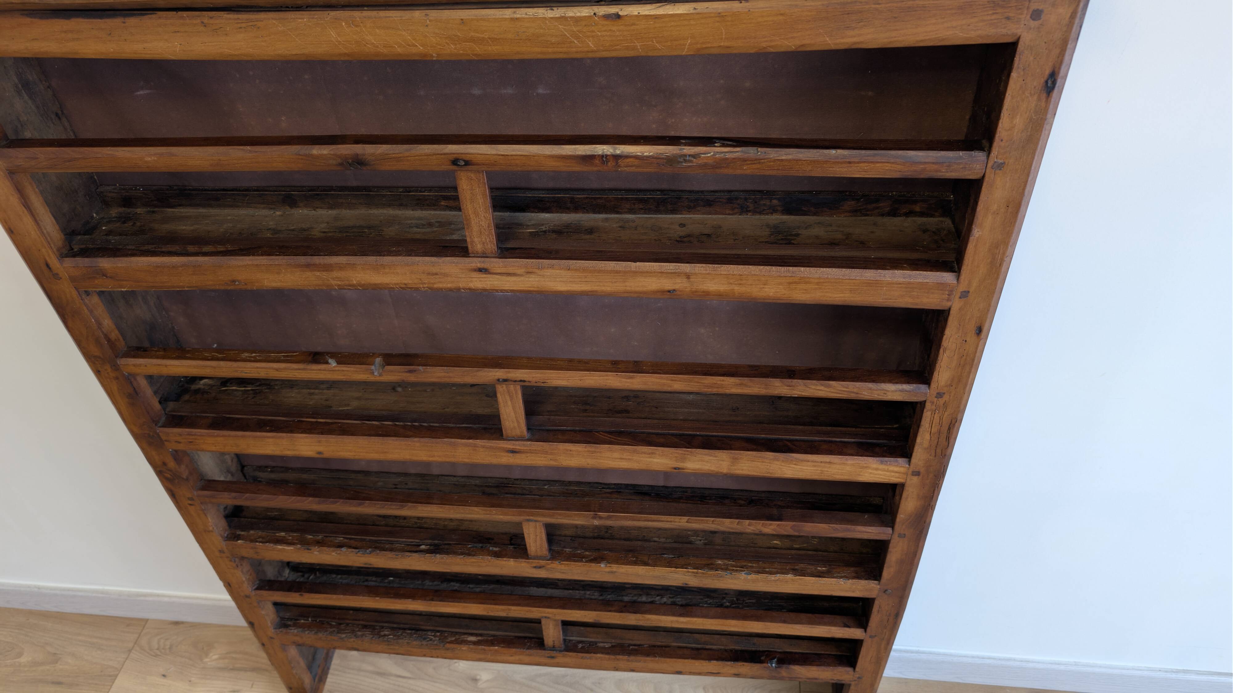 Antique wooden shelf