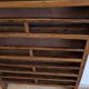 Antique wooden shelf