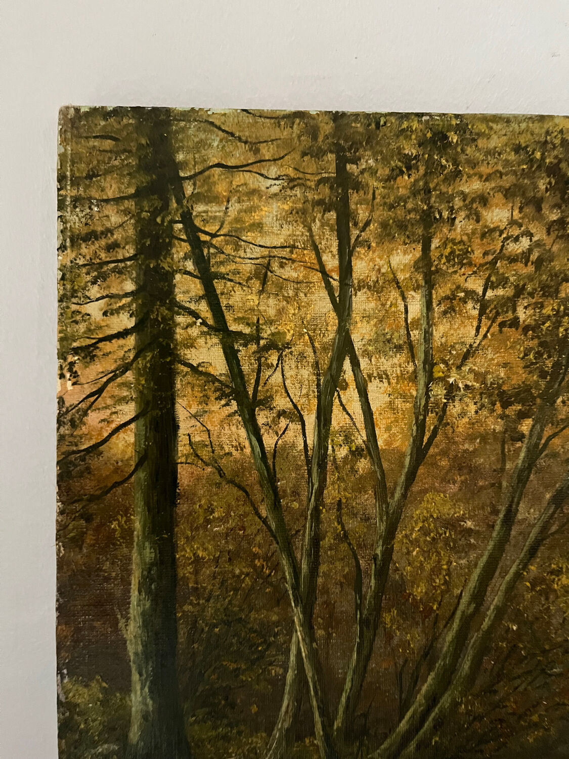 Fishing day, oil on canvas signed A. Parizy