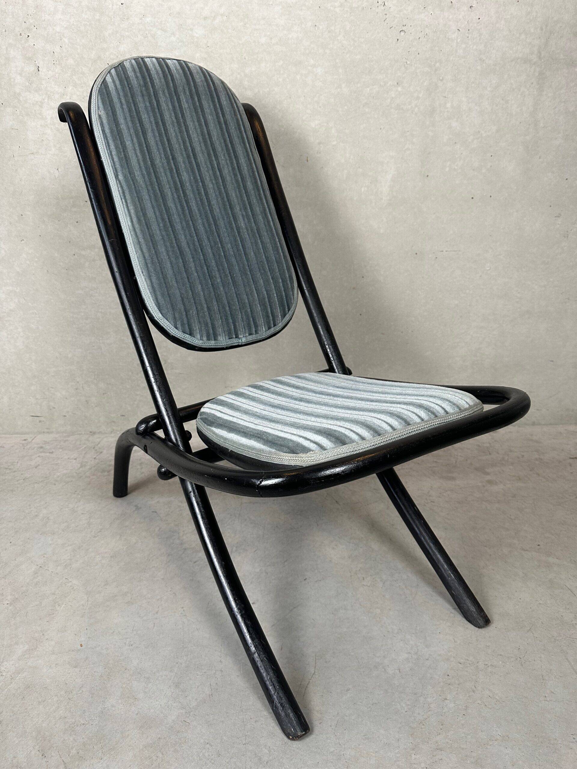 Antique Thonet folding chair – Kaminsessel