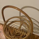 Vintage rattan bar