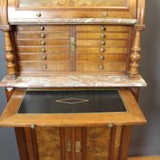 Late 19th century walnut dentist's cabinet