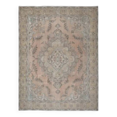 Tapis persan en laine et coton fait main, années 1960