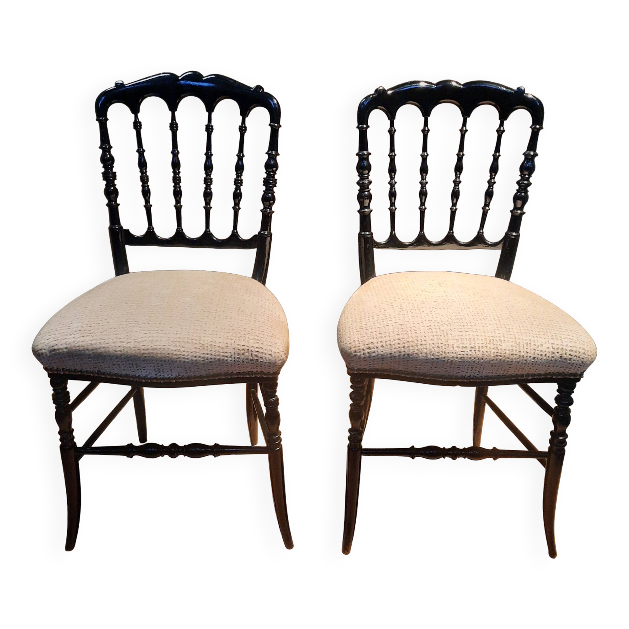 Pair of Napoleon III chairs