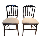 Pair of Napoleon III chairs