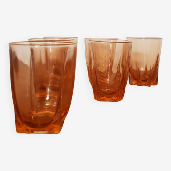 Set of 6 water glasses