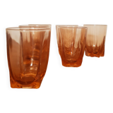 Set of 6 water glasses